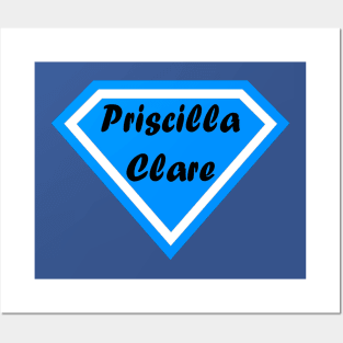 Priscilla Clare Logo Posters and Art